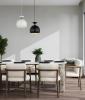 KANSI Wine Glass Shape Pendant Light Black